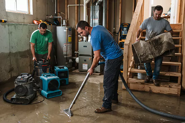 Basement Flood Cleanup Edmonds
