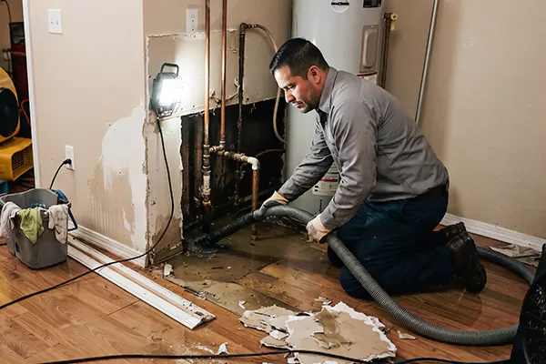 Burst Pipe Clean Up Edmonds
