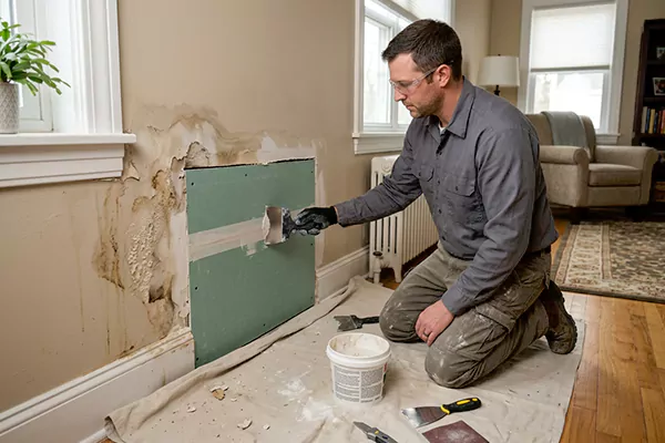 Water Damage Drywall Repair Edmonds