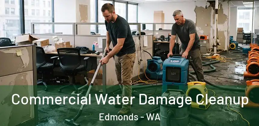  Commercial Water Damage Cleanup Edmonds - WA