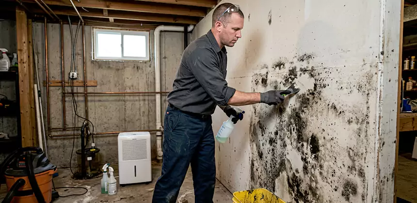 Black Mold Removal From Walls in Edmonds