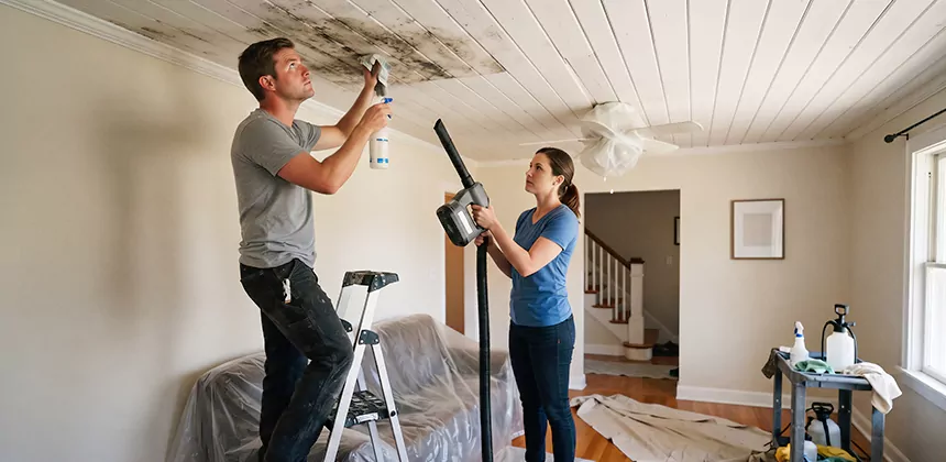 Ceiling Mold Treatment in Edmonds