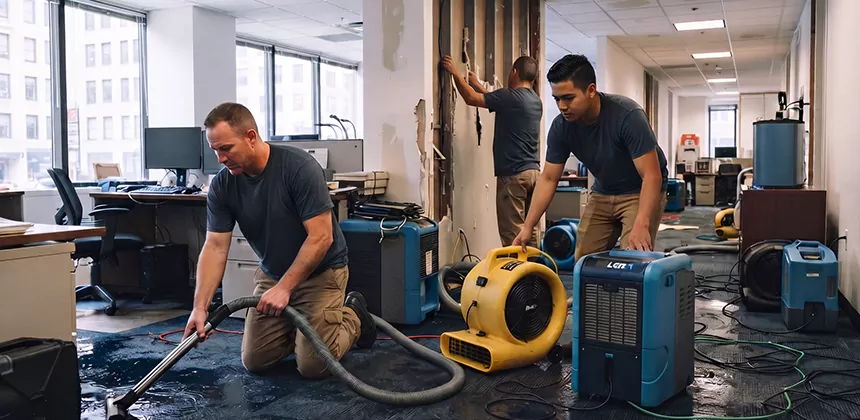 Emergency Commercial Water Damage Repair in Edmonds