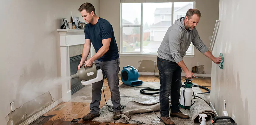 Post-Flood Sanitizing and Deodorizing in Edmonds