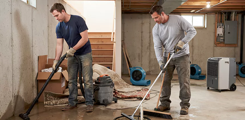 Basement Flood Water Removal in Edmonds