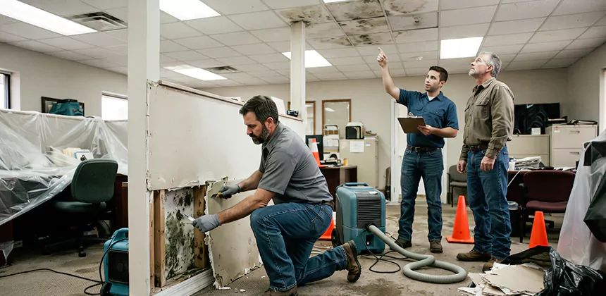 Commercial Mold Damage in Edmonds
