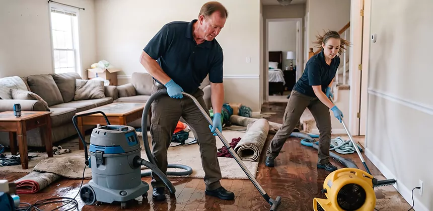 Hidden Leak Clean Up in Edmonds