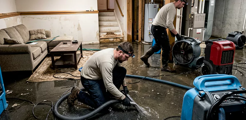 Emergency Water Remediation in Edmonds